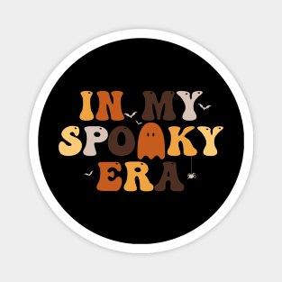 In My Spooky Era Spooky Season Retro Halloween Funny Ghost Magnet